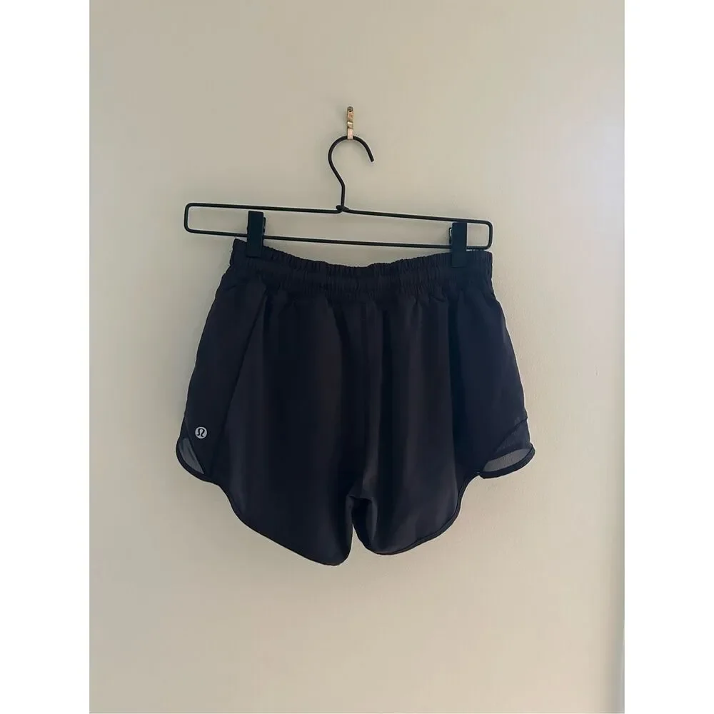 Lululemon Size 6 Shorts Black  Womens
